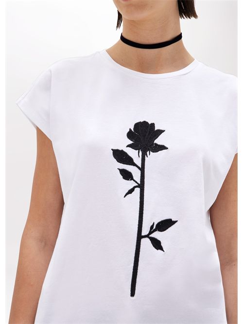 t-shirt donna bianca BLUGIRL BLUMARINE | RA5001J5003/11111